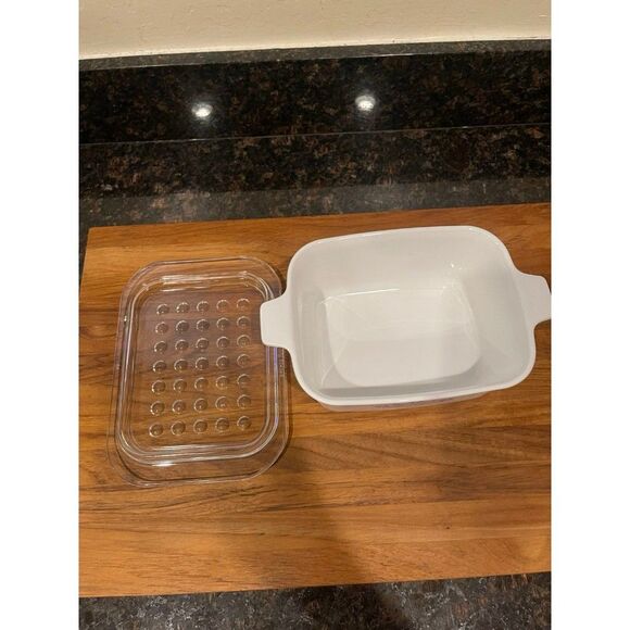 Corning Ware P-4-B Blue Cornflower with lid - Picture 4 of 5